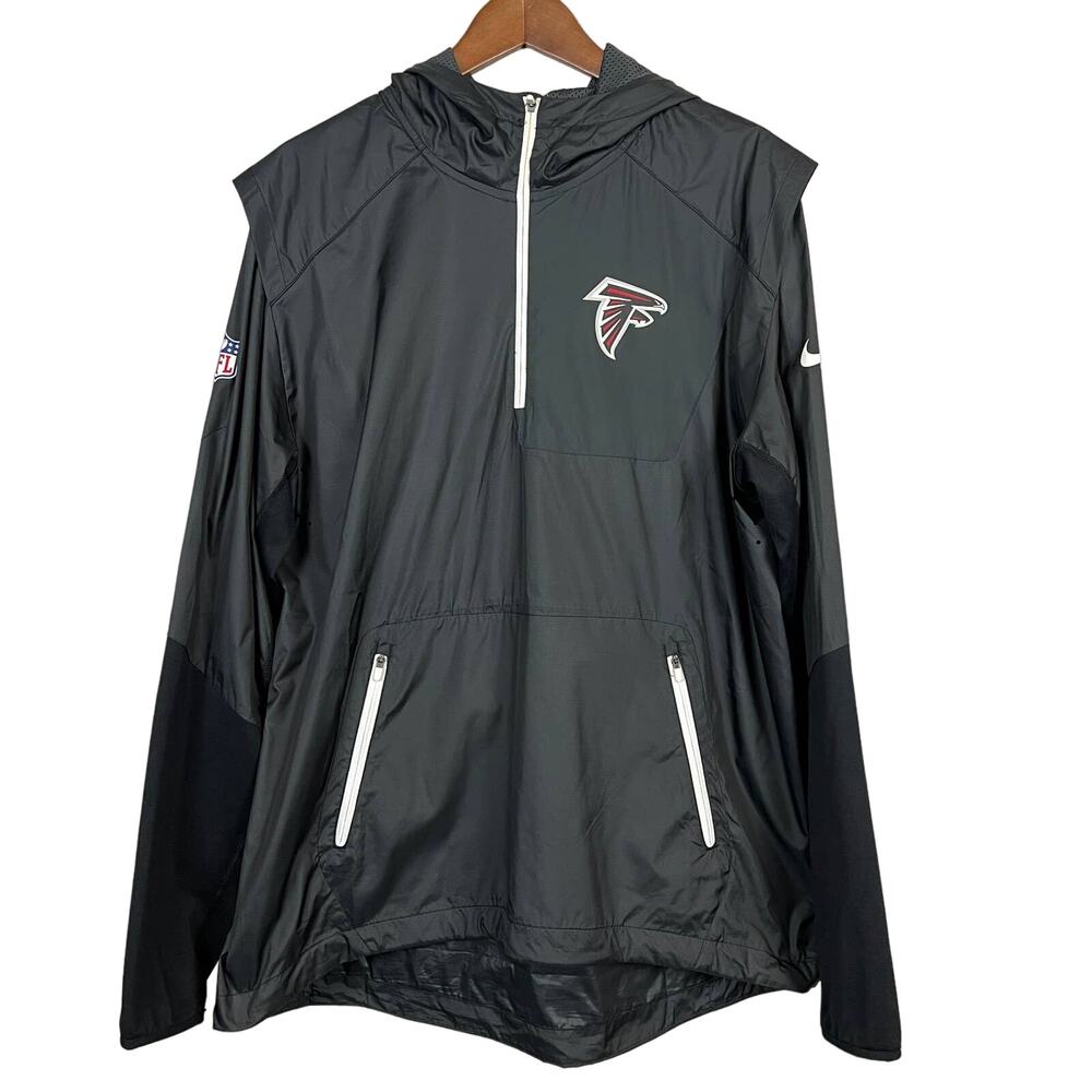 Under Armour NFL Half Zip Pullover Long Sleeve Sweatshirt Falcons - L